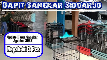 Update Harga Sangkar Terbaru di Bulan Agustus 2023 !!! Sangkar Nepak isi 3 pcs