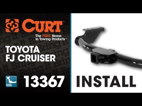 Trailer Hitch Install: CURT 13367 on 2010 Toyota FJ Cruiser