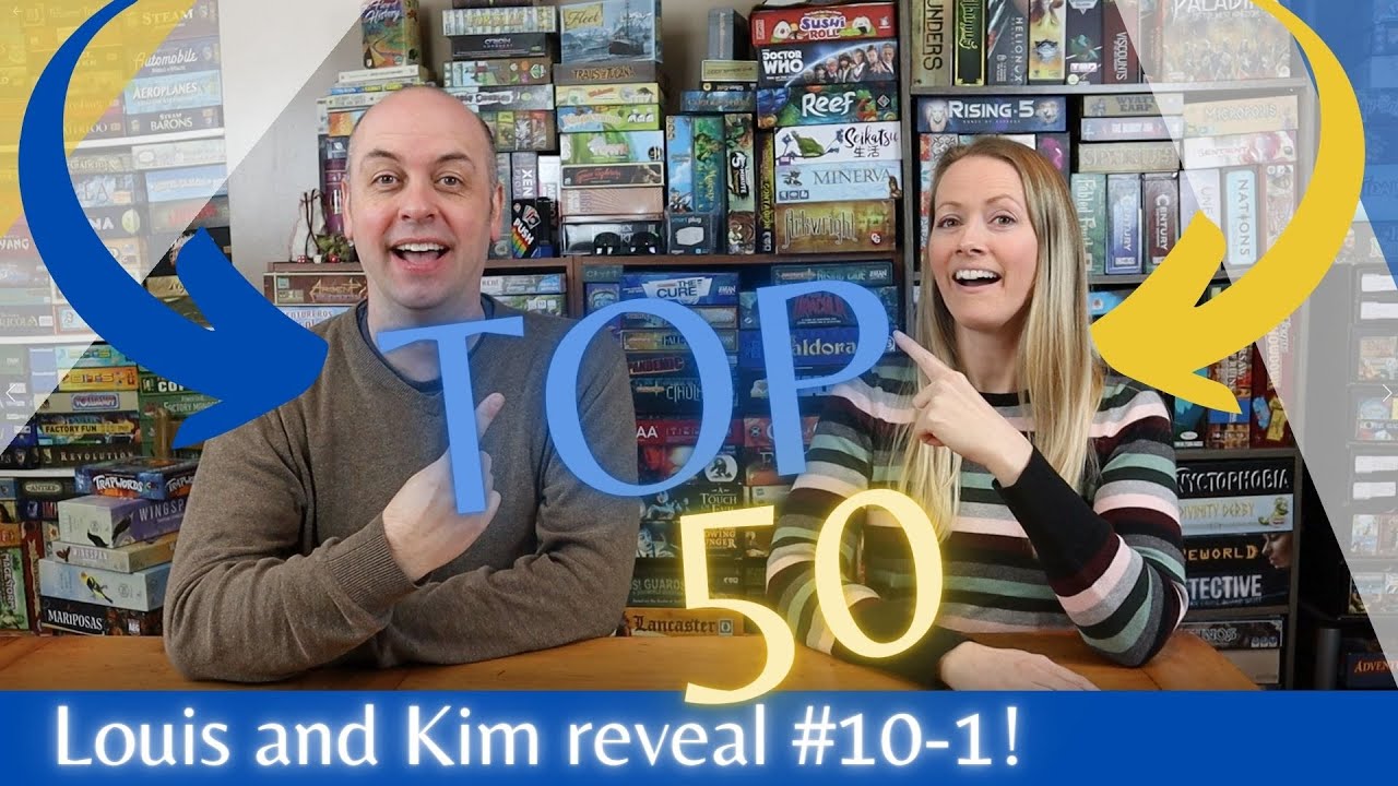 MY TOP 50 Board Games 10 1 Special Guest Louis Shares His Favorites Too YouTube