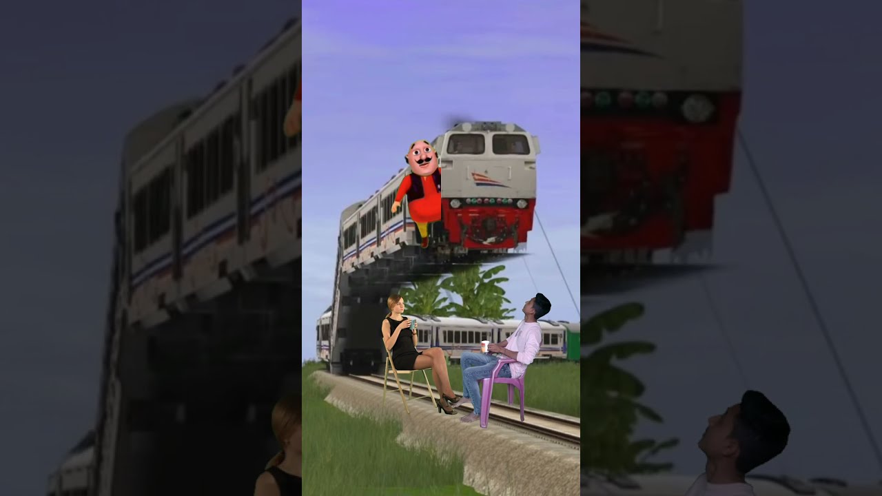 Funny Train Vfx Magic Video Shorts Youtube