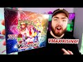 Opening the BRAND NEW VMax Rising Pokemon Booster Box!