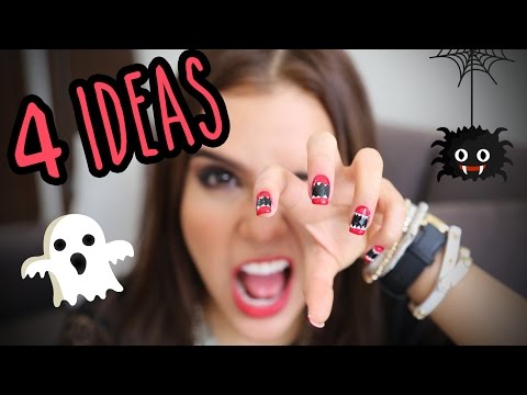 PINTA TUS UÑAS PARA DÍA DE MUERTOS Y HALLOWEEN - Yuya