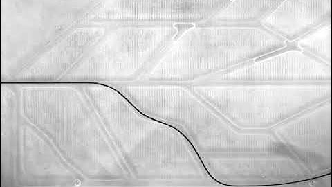 Test of Magnetic Guidewire-Microrobot with 2D Vascular Model