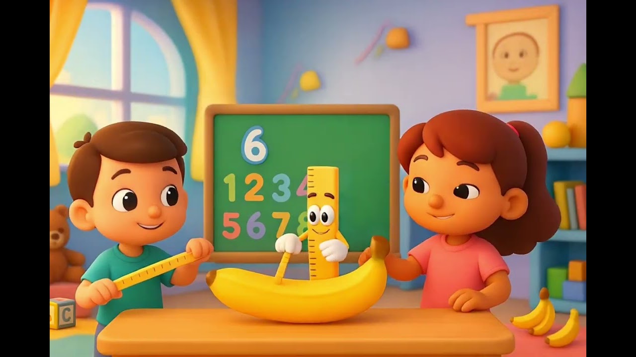 Ruler, Ruler, Measure It! 📏🎶 | Learn Measurement with Fun | Super Catchy Kids Song