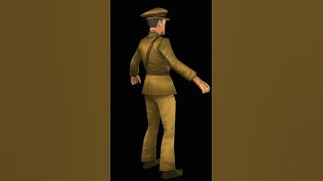 lowpoly character made in blender #blender #blender3d #psx #retropsx #gamedev #3dmodeling