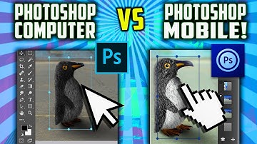 Photoshop Touch VS Photoshop CC Challenge! (PC vs Android)