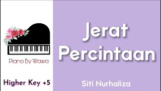 Jerat Percintaan - Siti Nurhaliza (Piano Karaoke Higher Key +5)