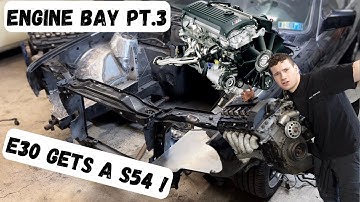 I BOUGHT A S54 FOR MY E30 !!! (E30 bay shave pt.3)