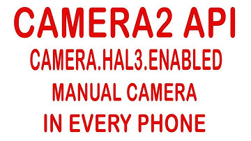 How to enable Camera2 API  simple method (for google cam portrait mode )[By "Tech Future "HINDI]