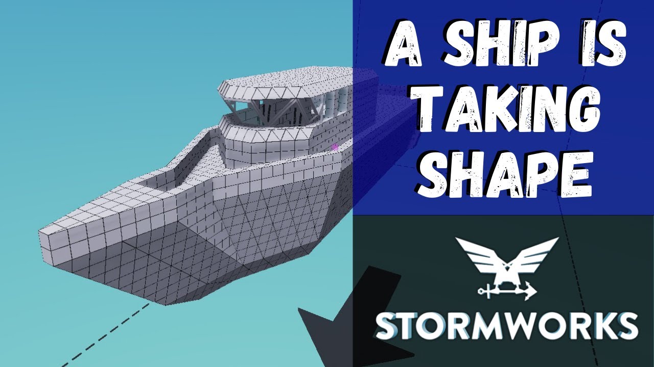 Stormworks 1.0 - A Ship Is Taking Shape - #6 [Calm content] - YouTube
