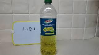 Lidl vegetable oil lid : can't open