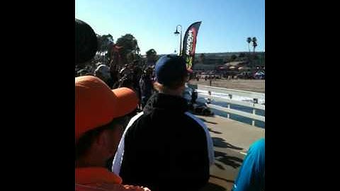 Seppo Paju ace throw off Santa Cruz wharf at 2011 World's disc golf championship!!!