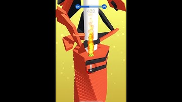 Stack Ball 3D Level 376 Gameplay (iOS,Andriod) #shorts