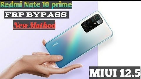 ALL Xiaomi Note 10 MIUI 12.5 FRP/Google Lock Bypass Without PC - NO Second Space | NO APK INSTALL