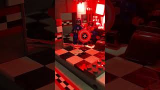 LEGO Captin America Jumpscare #lego #fnaf #avengers #captinamerica