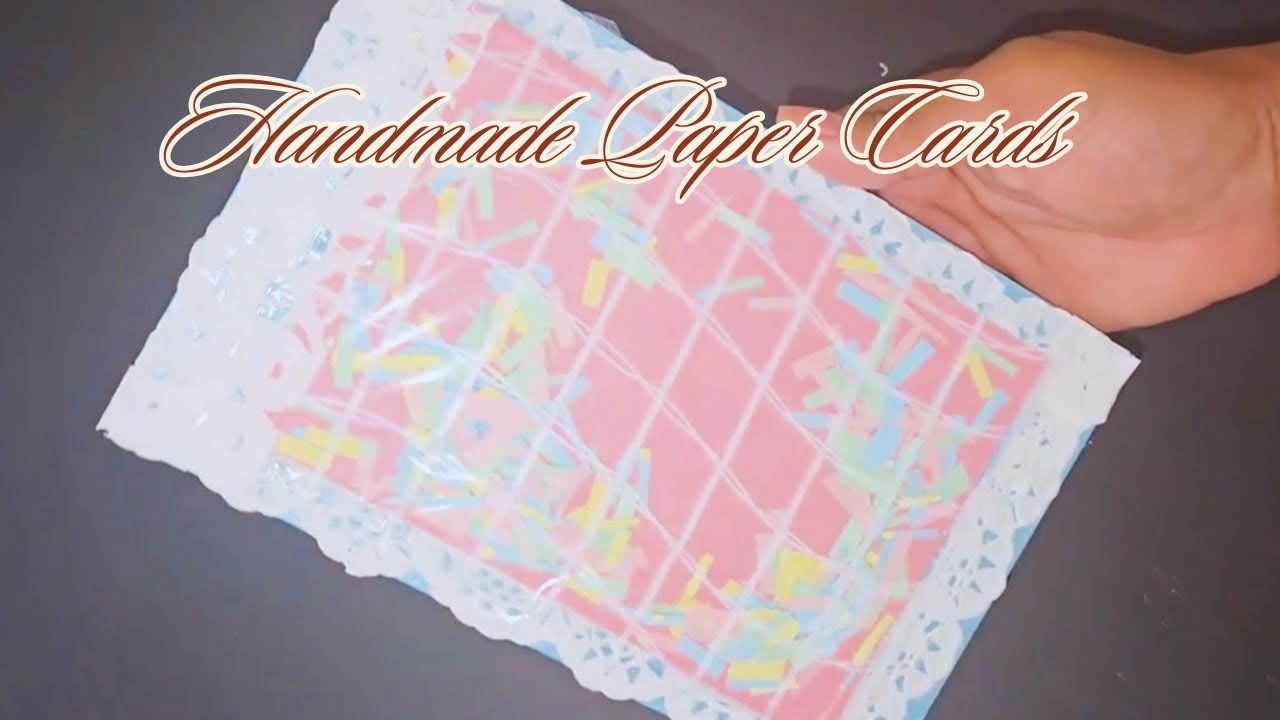 Handmade Greeting Cards: Paper Crafting Cake, Confetti & Ice Cream Birthday Card DIY Ideas