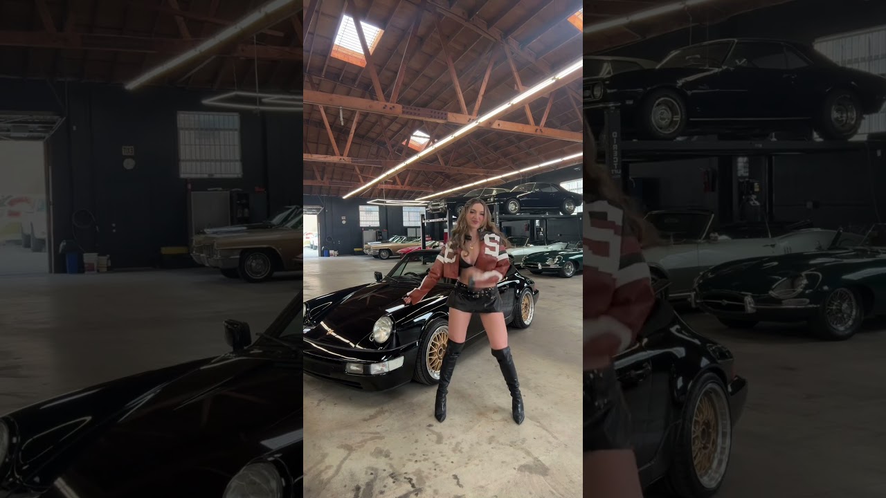 doing my dancey dance 🕺 #dance #trend #cars #gymgirl