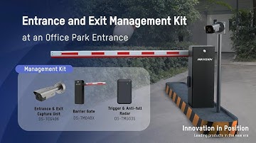 The Entrance and Exit Management Kit in Action - Office Park Entrance