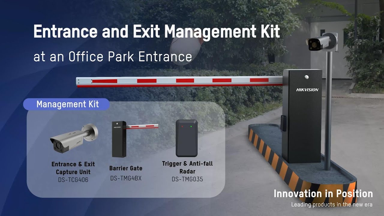 The Entrance and Exit Management Kit in Action - Office Park Entrance ...