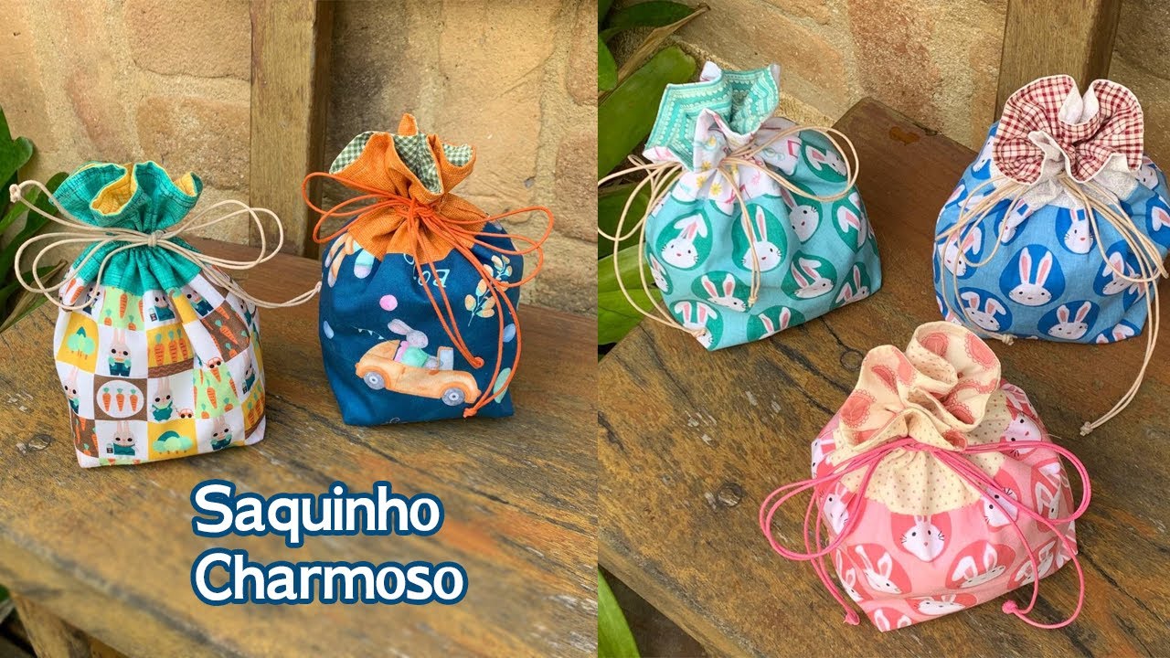 SAQUINHO PÁSCOA- saquinho CHARMOSO