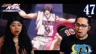 KAGAMI VS MURASAKIBARA | ACE VS ACE | KUROKO NO BASKET EPISODE 47 REACTION