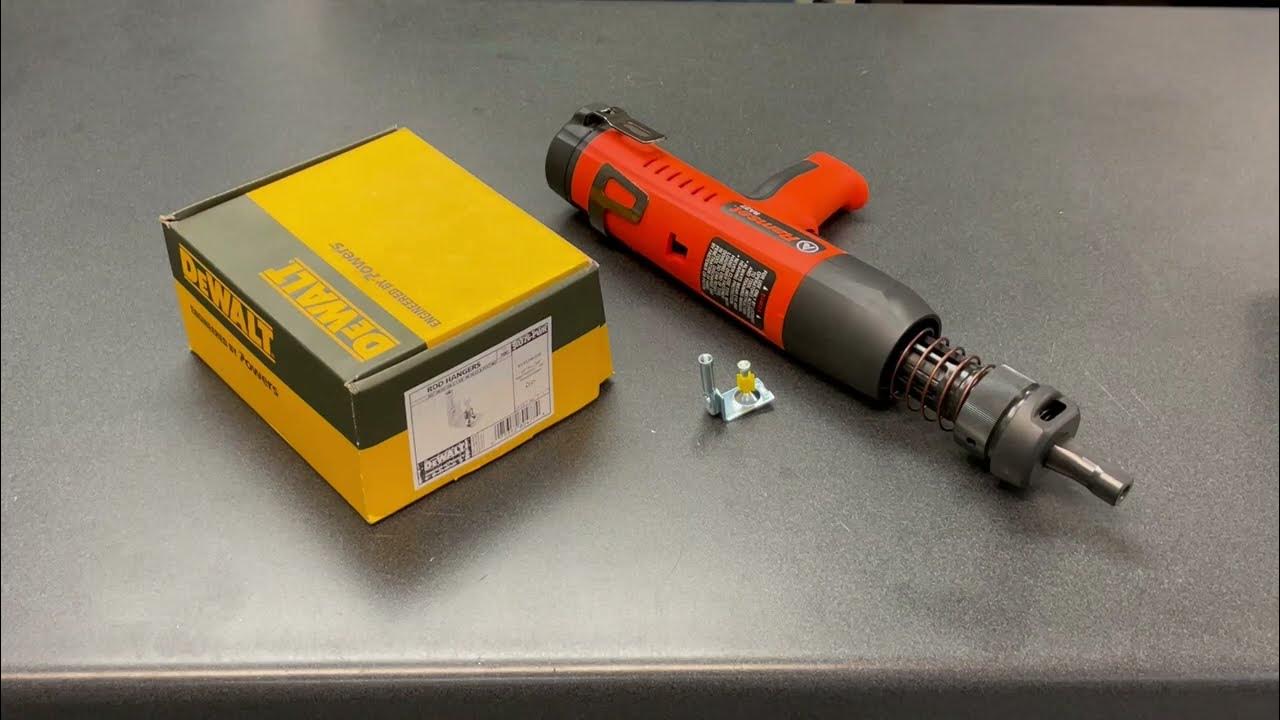 DeWalt Rod Hanger For Ramset & Hilti Tools YouTube