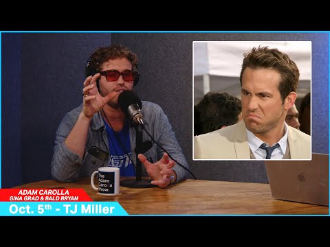 TJ Miller Says He'll Never Work With Ryan Reynolds Again