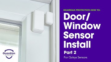 How To Series: Door/Window Qolsys Sensor Install Part 2