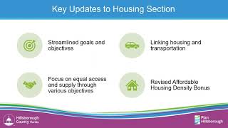 Housing Section Lunch N' Learn, Hillsborough County Comprehensive Plan