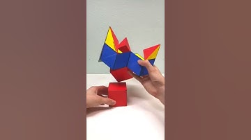 Making a flower out of Cubes! ☺️*Transforming Cubes* 😱