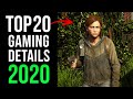 Top 20 Video Game Details of 2020