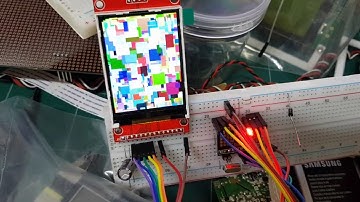 STM32F030F4 driving ILI9341 LCD