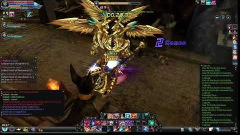 Cabal GSP Force Blader solo  Ancient tomb With Saint Weapon