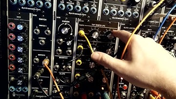 5U Modular Synthesizer Feedback Patch