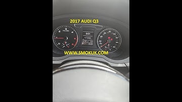 2017 AUDI Q3 (Mileage Correction) How to Adjust instrument Cluster & Lower Miles with SMOK UHDSFD
