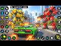 Flying Jet Car Transformer Robot Game - Robot Transformation Battle 3D game - 3D Android Gameplay #3
