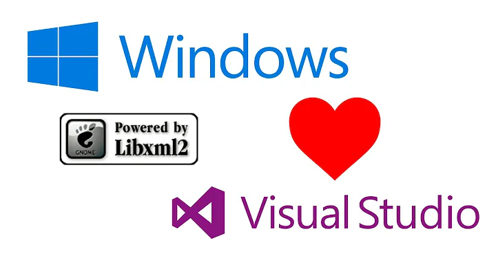 How to install libxml2 in Visual Studio on Windows