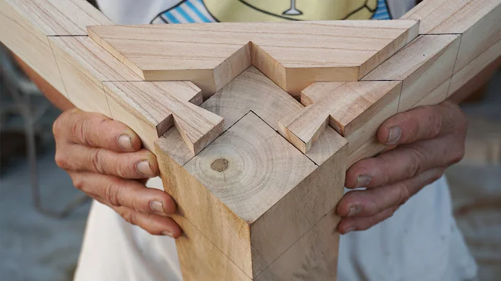 Build Hand Cut Mitred Wood Dovetails    Amazing Tr...