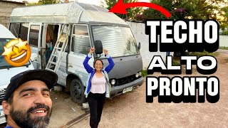 👉ASÍ fabricamos el TECHO ALTO de nuestro futuro MOTORHOME, un minibús ASIA am825🎉 | HICIMOS TODO❗️ by El camino es la recompensa 12,696 views 2 months ago 43 minutes