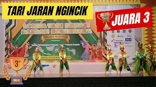 TARI JARAN NGINCIK - Sanggar Ayunda Puspita Juara 3 Lomba Tari Kreasi Daerah Nusantara 2023