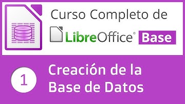 Creación de una Base de Datos con LibreOffice Base (1/6)