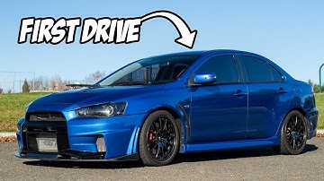 First Time Driving My New Evo X 6266 Gen 2 Turbo