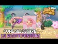 COME SBLOCCARE LE NUOVE FUNZIONI 🧐ANIMAL CROSSING NEW HORIZONS
