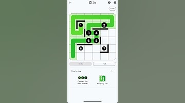LinkedIn Zip Game #185 Answer #connectthedots #games #puzzle #linkedin #zipgame