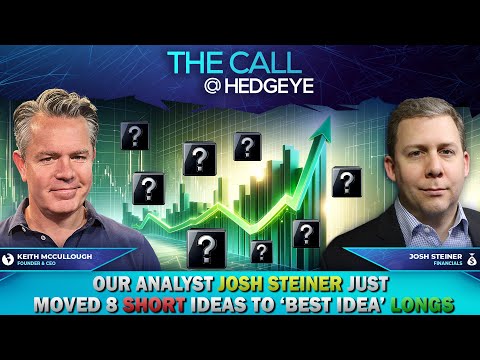 Our Analyst Josh Steiner Just Moved 8 Short Ideas to ‘Best Idea’ Longs