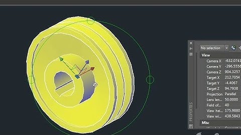 How to draw pully 2d & 3D in autocad 2018 Abel brhanu/ebs/ethiopia.
