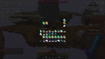 Playing Minesaga  skyblock Space realm