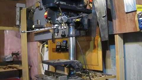 Removing Small Drill Press Chuck