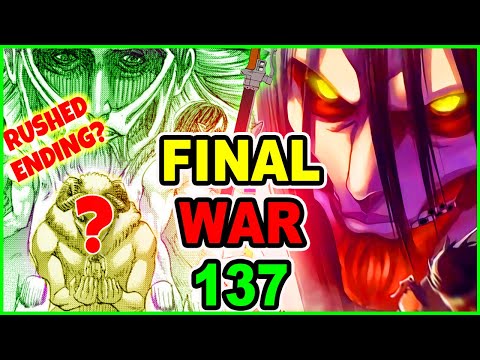 Goodbye! A Disappointing AOT Ending? Power of Friendship? | Attack on Titan Chapter 137 Review