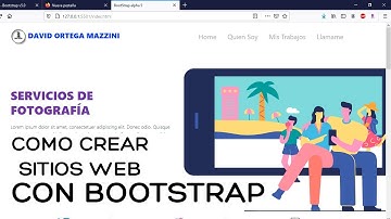 Cómo crear un SITIO WEB con BOOTSTRAP 5, una primera impresion de esta nueva entrega.